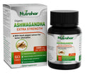 Nutrahar Organic Ashwagandha 1000mg - 60 Tablets