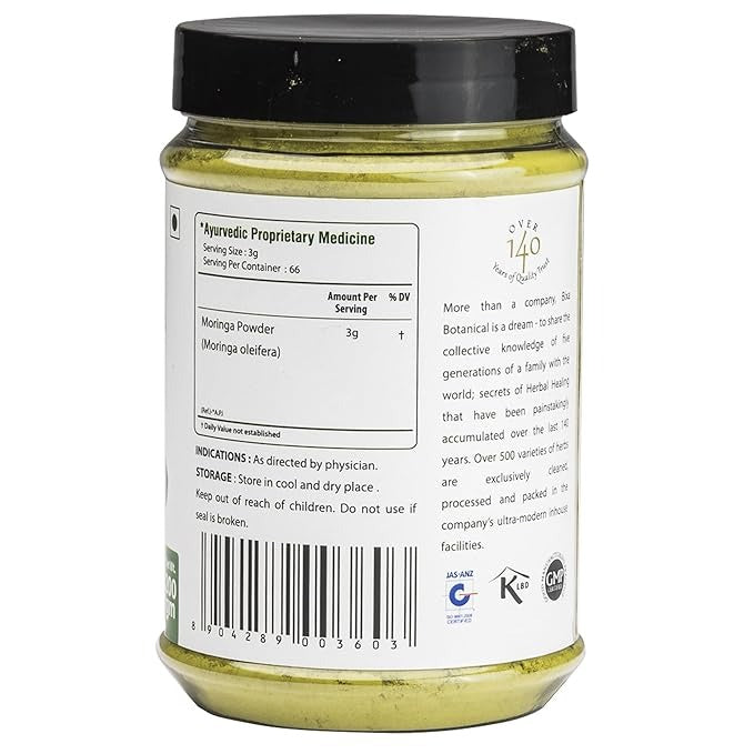 Bixa Botanical Moringa/ Shigru Leaves Powder Moringa oleifera