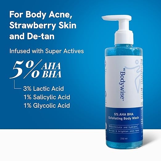 Be Bodywise 5% AHA BHA Exfoliating Body Wash