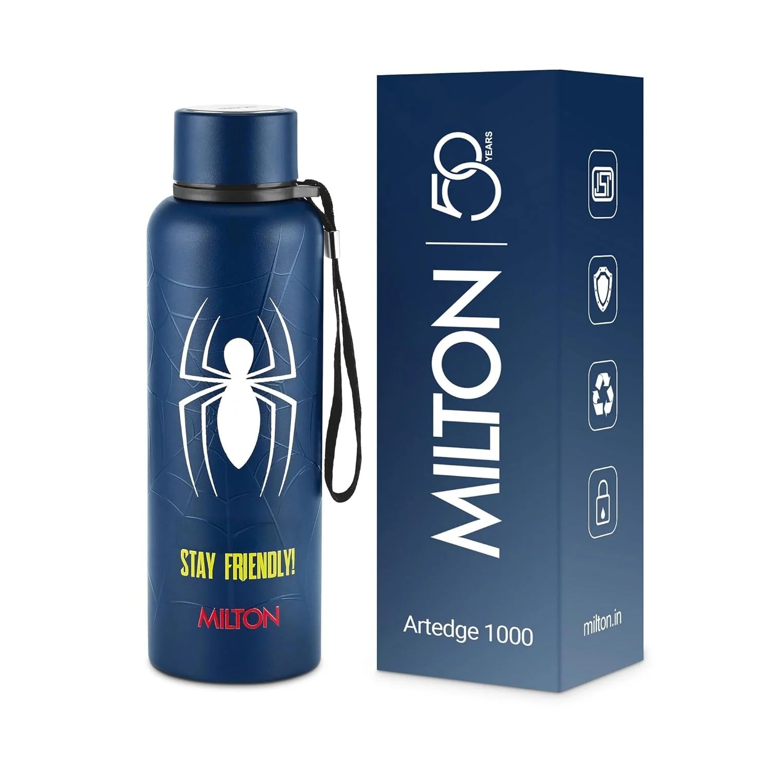 Milton Marvel Spider Man Artedge Water Bottle
