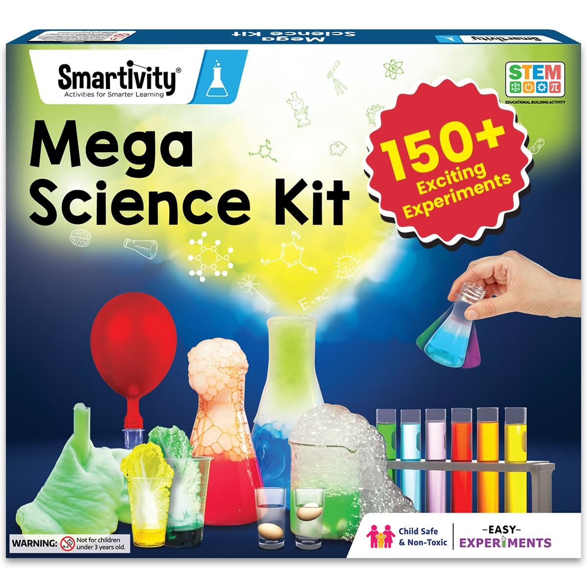 Smartivity Mega Science Kit 150+ Science Experiment Kit
