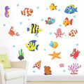 StickMe Aquarium Fish Tank Baby Kids Learning Education Wall Sticker -SM394 Self Adhesive