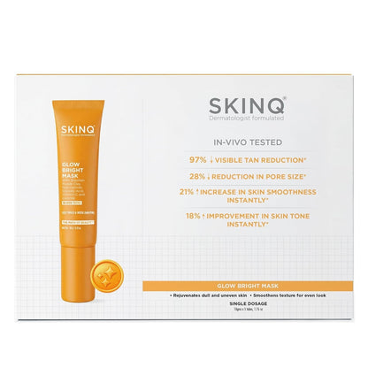 Skin Q Glow Bright Mask - 10 gms Each