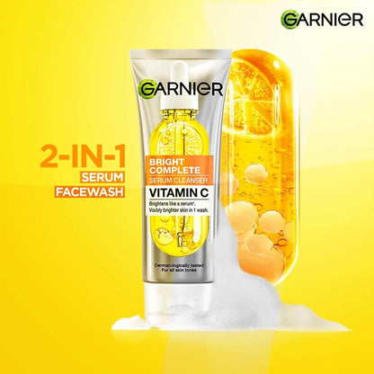 Garnier Bright Complete Vitamin C Serum Cleanser