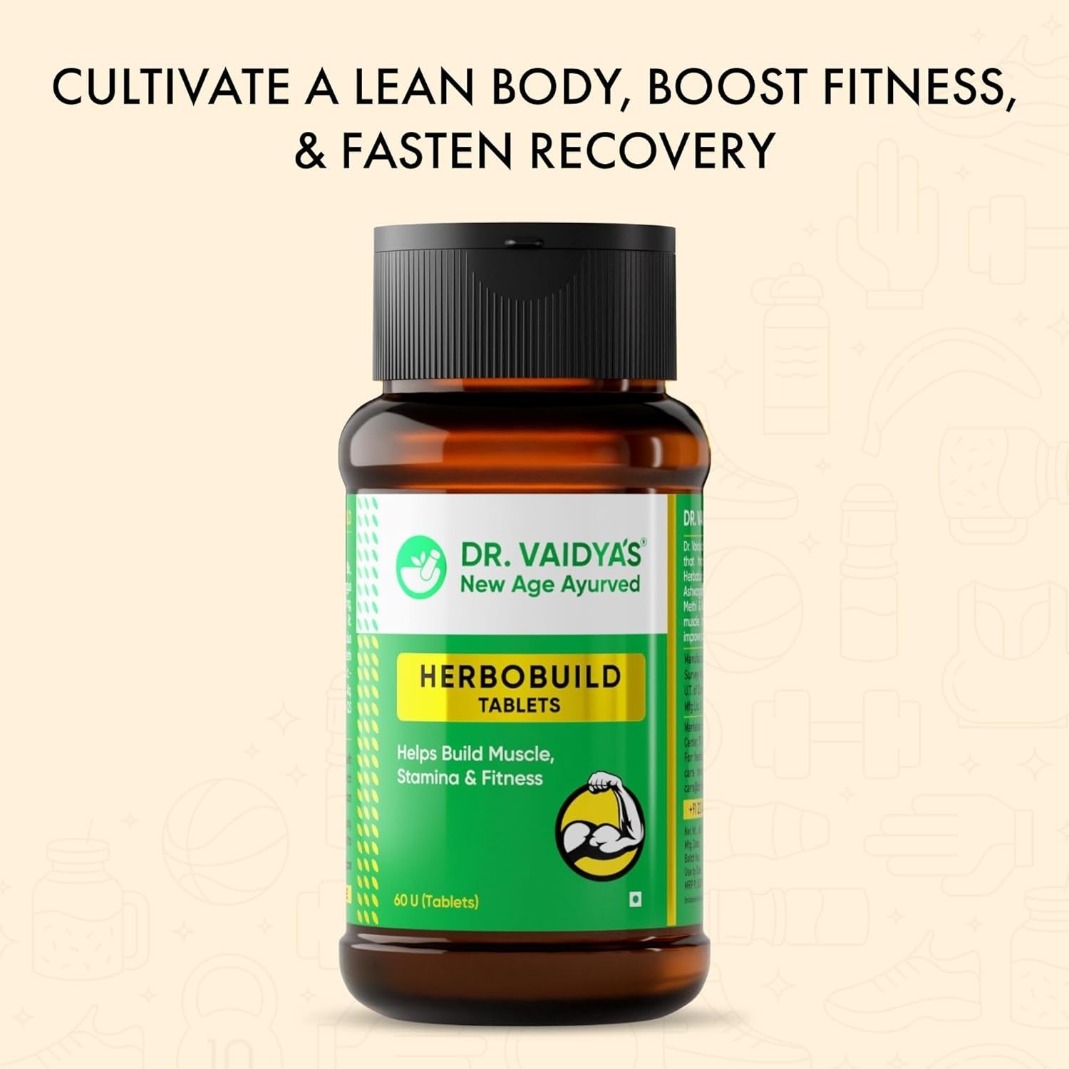 Dr. Vaidya's Herbobuild - 60 Capsules