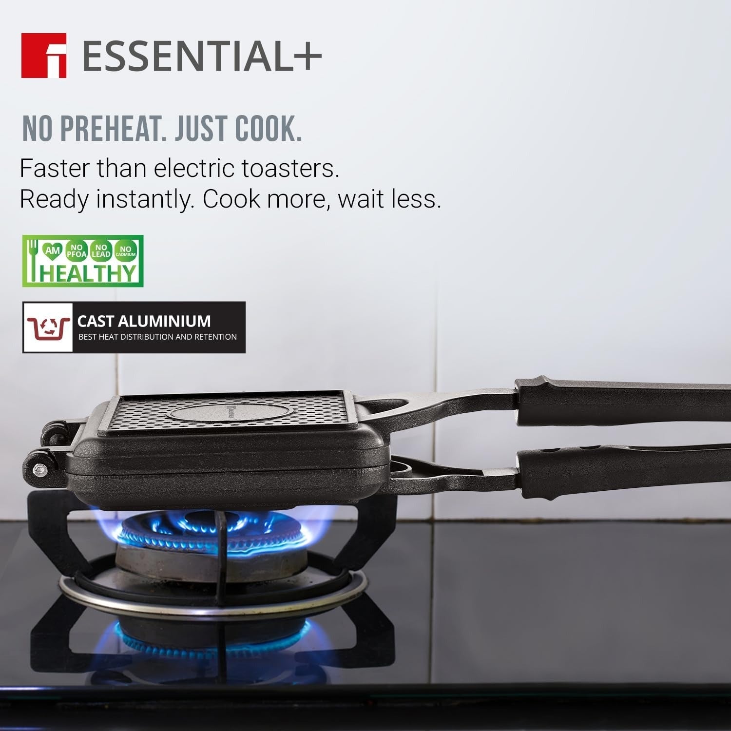 Bergner Essential Plus Non-Stick Grill Toaster (BGIN-6804)