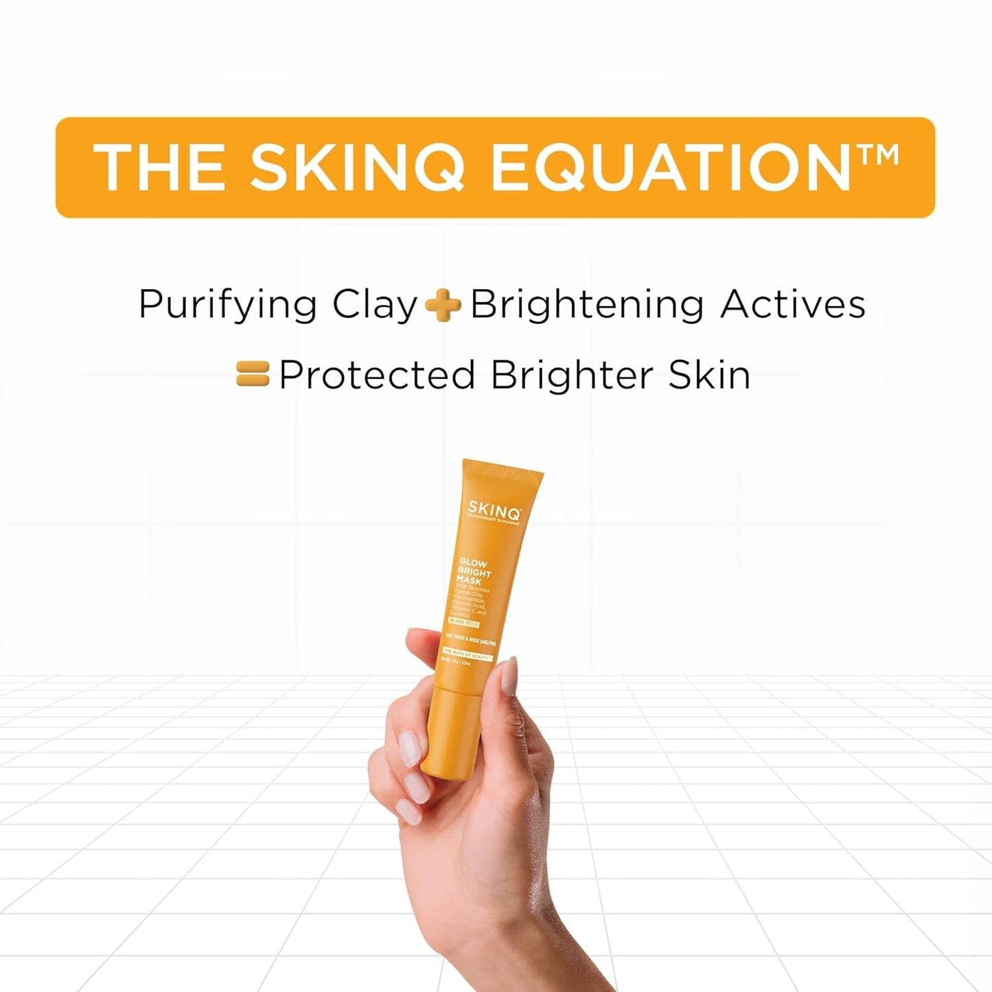 Skin Q Glow Bright Mask - 10 gms Each