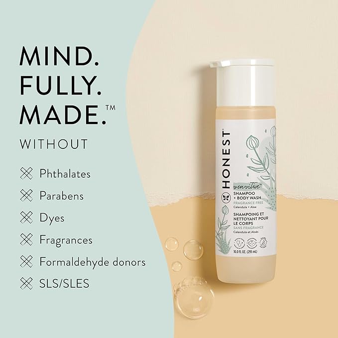 The Honest Company Honest Purely Simple Shampoo and Body Wash - 295 ml
