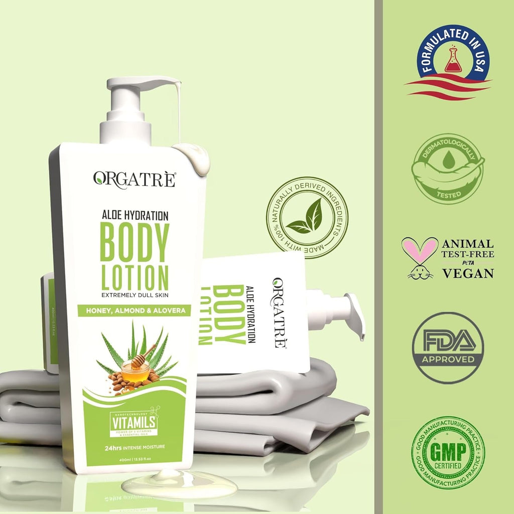Orgatre Aloe Hydration Body Lotion