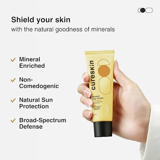 Cureskin Mineral Sunscreen Gel Matte Finish SPF 30 PA+++ - 50 gms