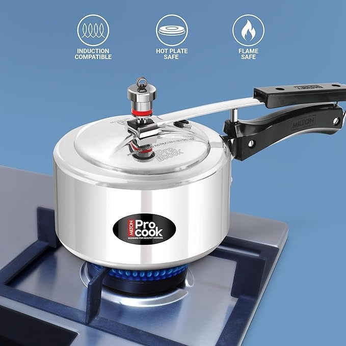 Milton ProCook Inner Lid Non-Induction Pressure Cooker