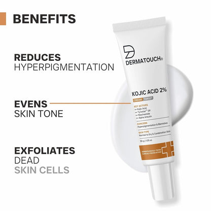 Dermatouch Kojic Acid 2% Cream - 30 gms
