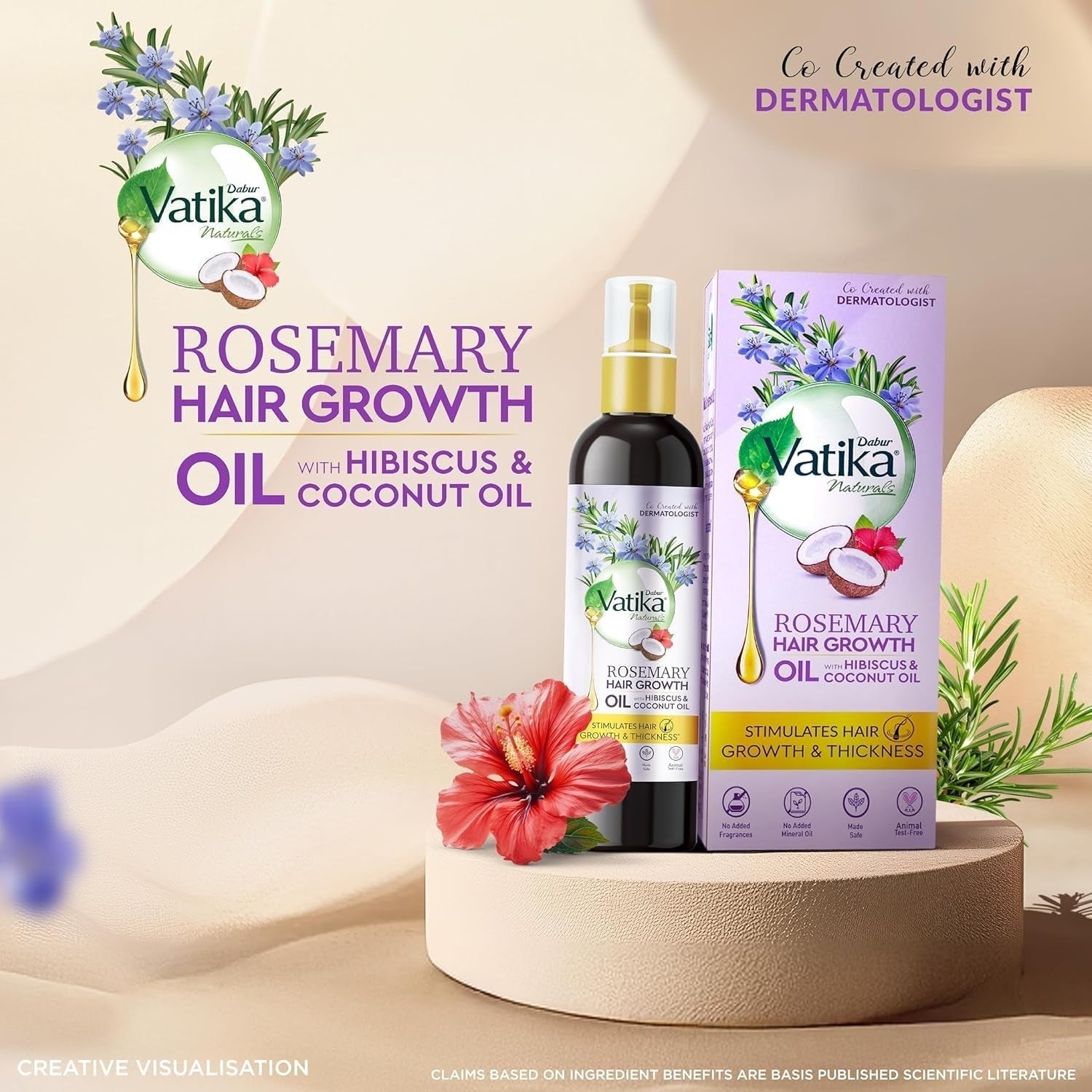 Dabur Vatika Rosemary Hair Growth Oil - 100 ml