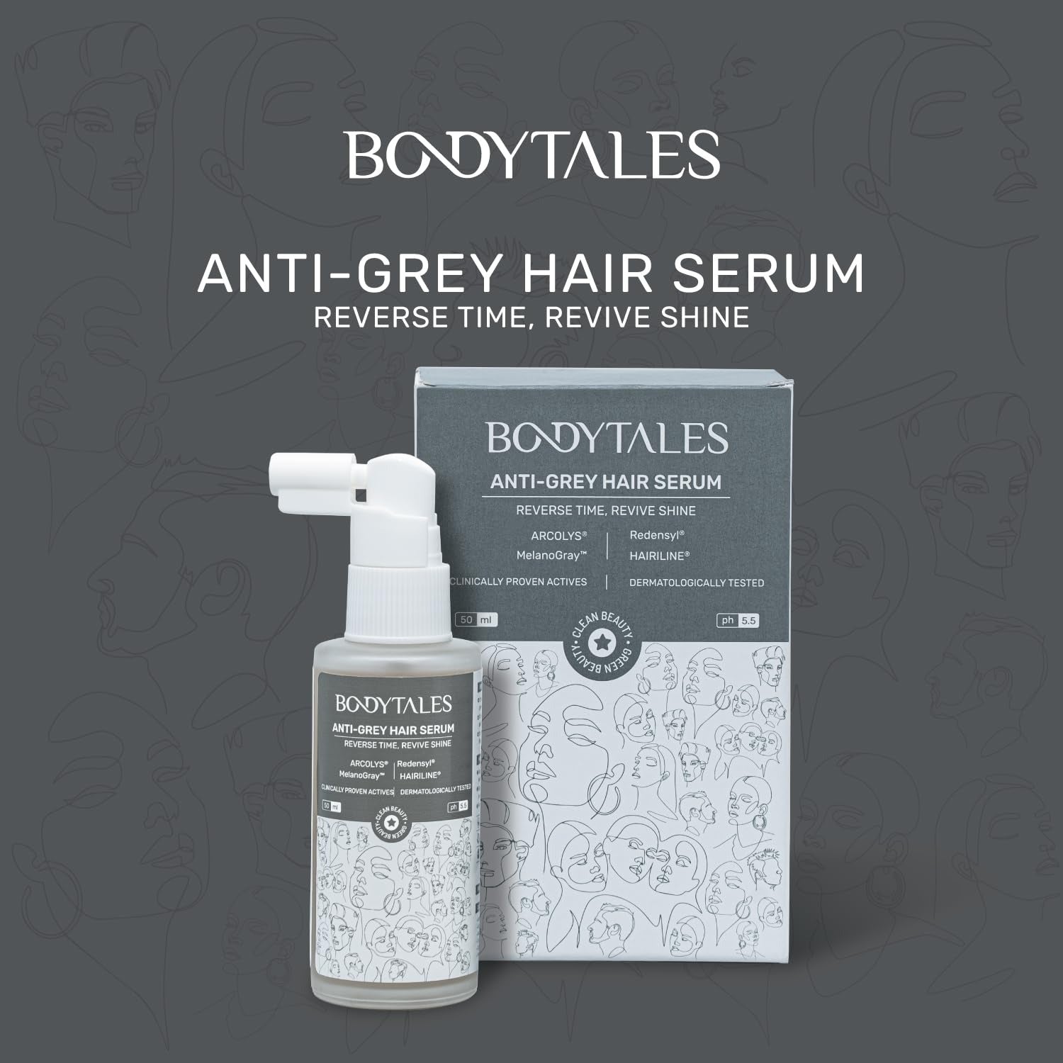 Bodytales Anti-Grey Hair Serum - 50 ml