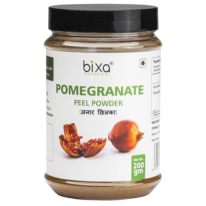 Bixa Botanical Pomegranate peel Powder Punica granatum - 200 gms