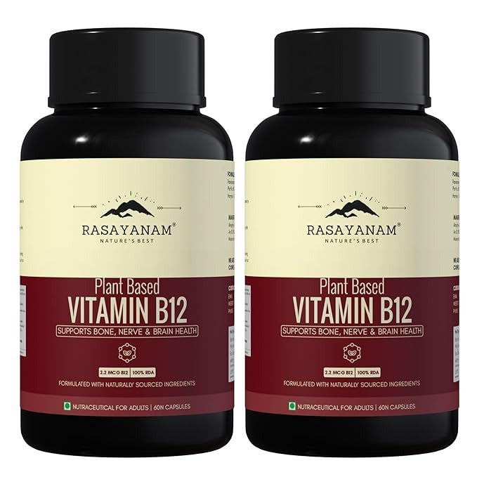 Rasayanam Plant-based Vitamin B12 - 60 Tabs