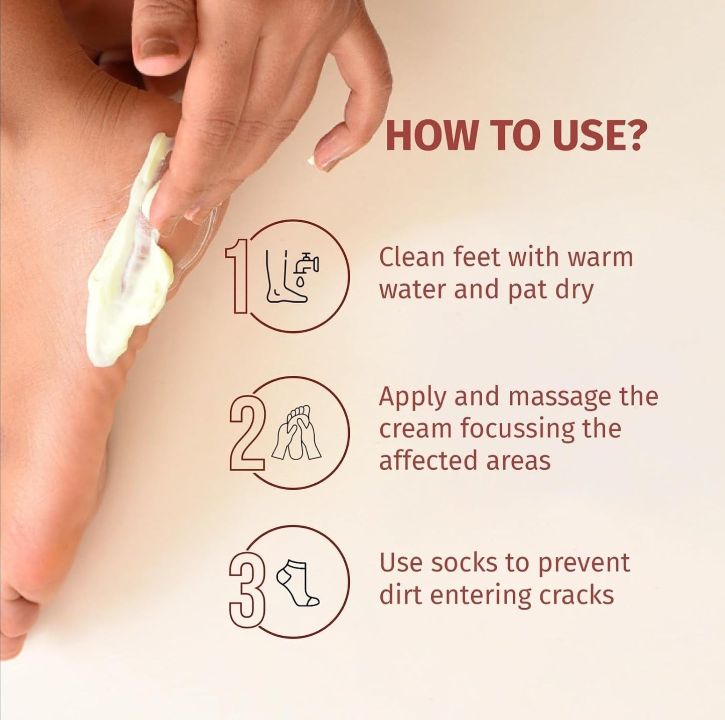 Vilvah Store Foot Cream - 100 ml