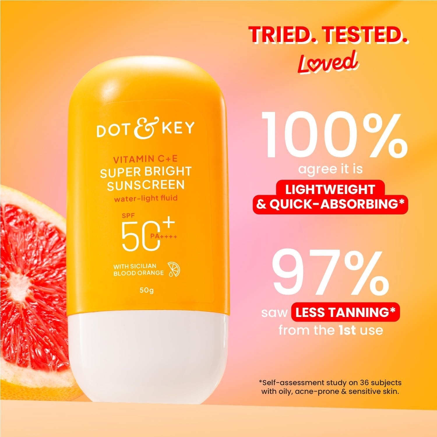 Dot & Key Vitamin C + E Super Bright Sunscreen SPF 50+++