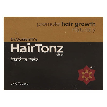 Dr. Vasishth's Hairtonz - 60 tabs