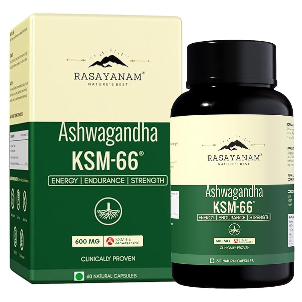 Rasayanam Ashwagandha KSM-66 - 60 Caps