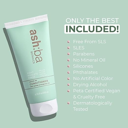 Ashba Botanics Leave-in Conditioner With Baobab & Mongongo Oil - 200 ml