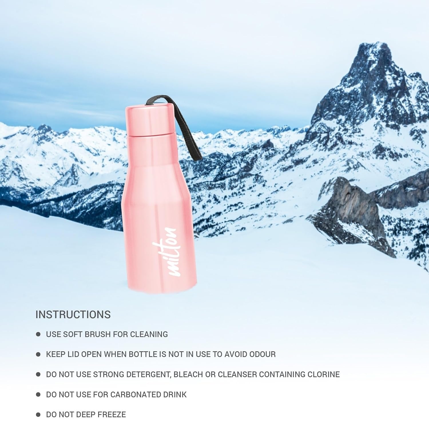 Milton Super 500 Stainless Steel Water Bottle 475ml