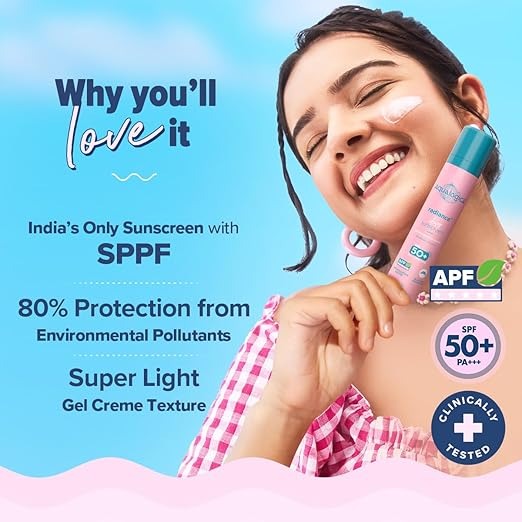 Aqualogica Radiance+ Dewy Sunscreen with Watermelon & Niacinamide with SPF 50 & PA++++ - 50 gms