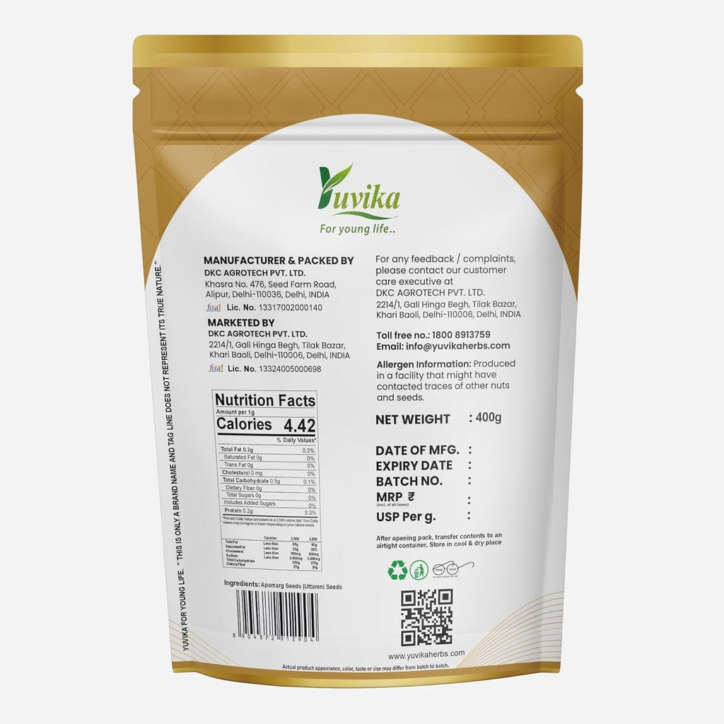 Yuvika Apamarg Seeds - Apoot Kanta - Uttareni Seeds - Latrija Beej - Chirchita ka Beej