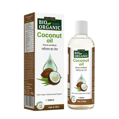 Indus valley Bio Organic Extra Virgin Coconut Oil - 200 ml