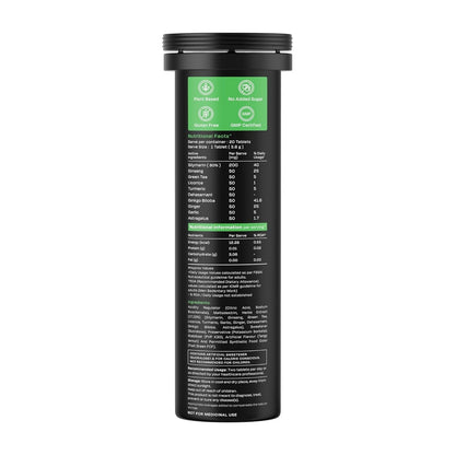 Auric Liver Detox Effervescent Tablet Drop Fizz & Drink - 20 tabs