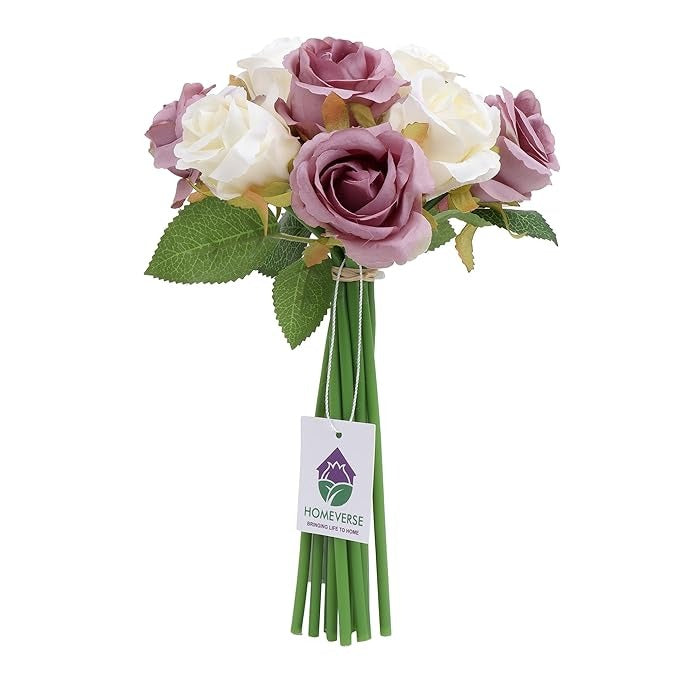 Artificial Rose Fake Silk Plants