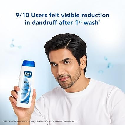 Scalpe Pro Daily Anti-Dandruff Shampoo Removes Dandruff from Source  - 100 ml