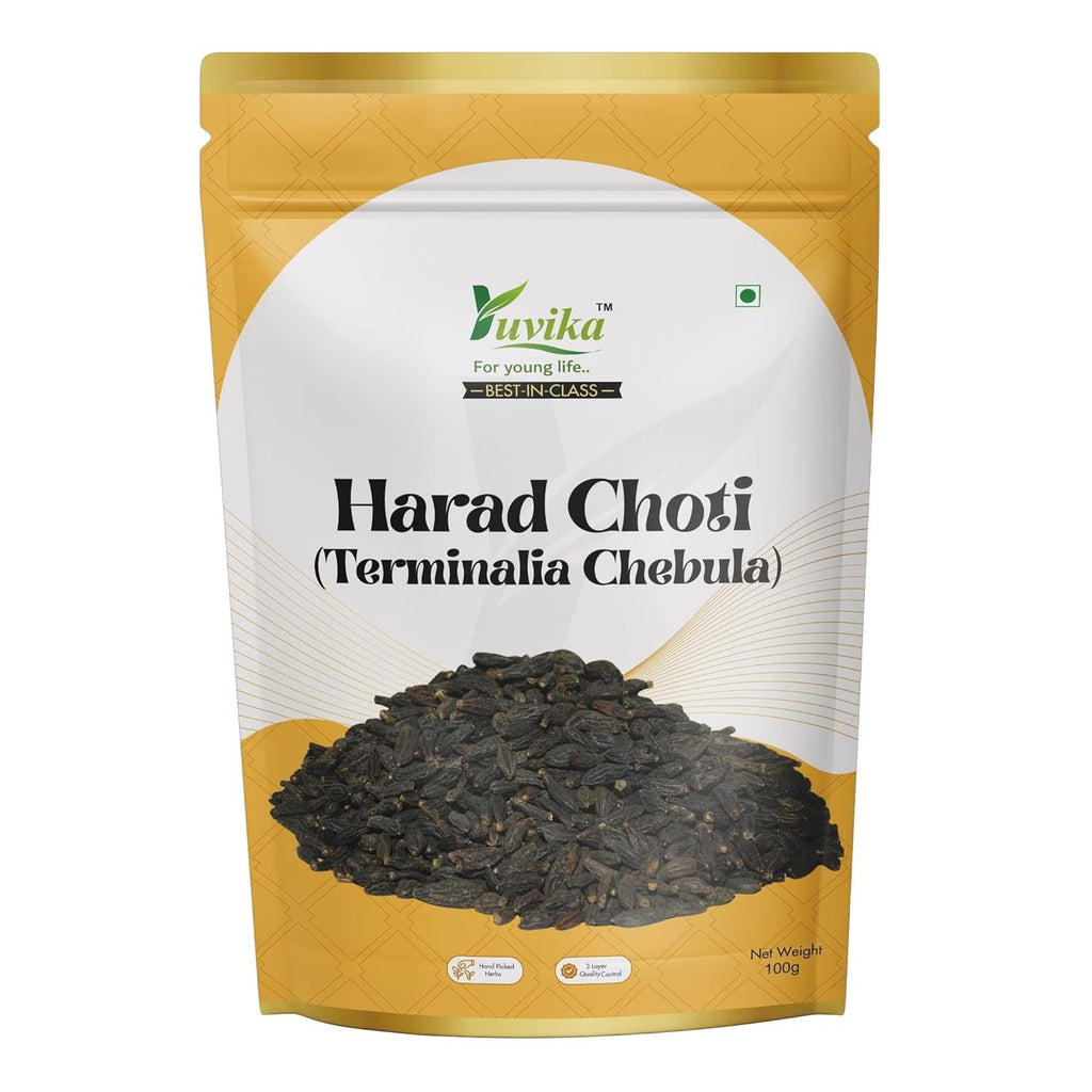 Yuvika Harad Choti - Kali Harad - Black Himej - Terminalia Chebula - Myrobalan