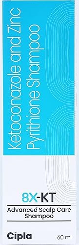 Cipla 8X KT Advanced Scalp Shampoo - 60 ml