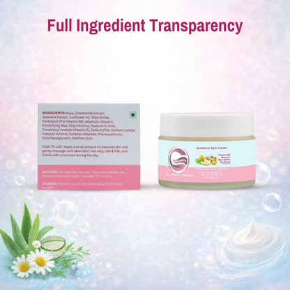 Greenviv 2% Allantoin + 3% Vitamin B5 Sensitive Skin Cream - 50 ml