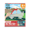 BINCA Dotties Dot Art Activity Kit On the Go 750+ Stickers, Vehicles DIY Dot Sticker Art for Ages 4,5,6,7