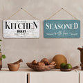 Kotart Kitchen Quotes Wooden Wall Art Hanging for Restaurant Bar Dianing Area 2