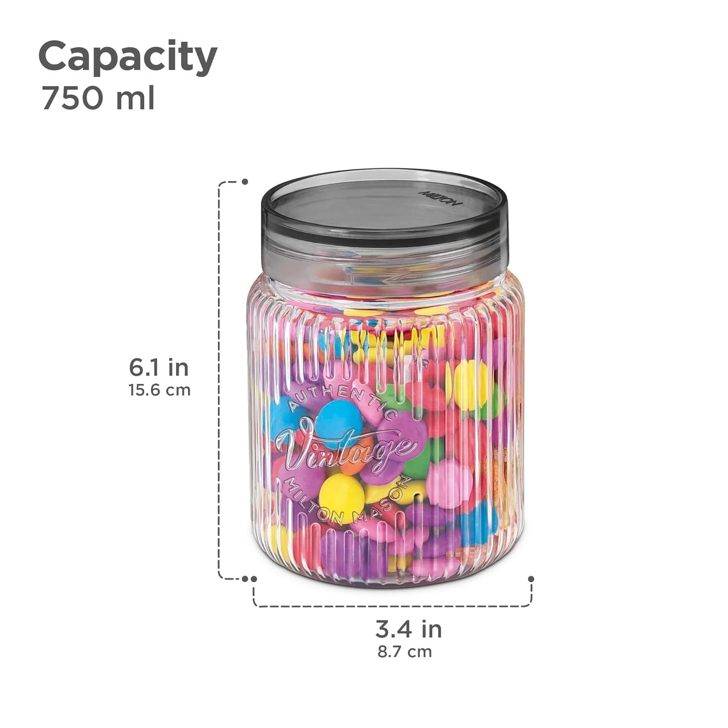 Milton Olive PET Jar