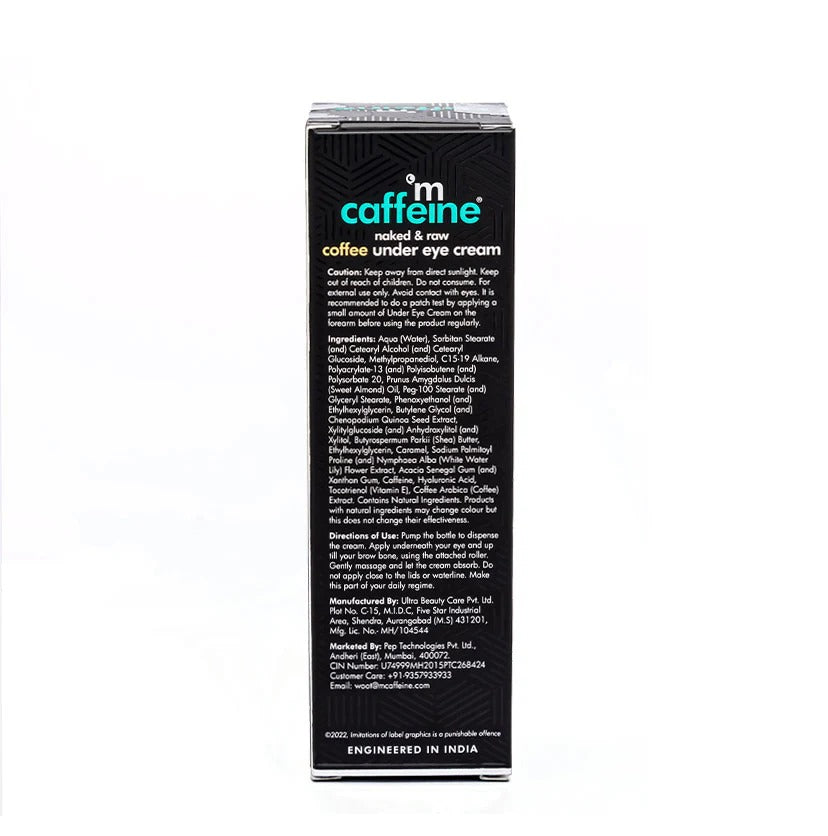 mCaffeine Coffee Under Eye Cream - 15 ml
