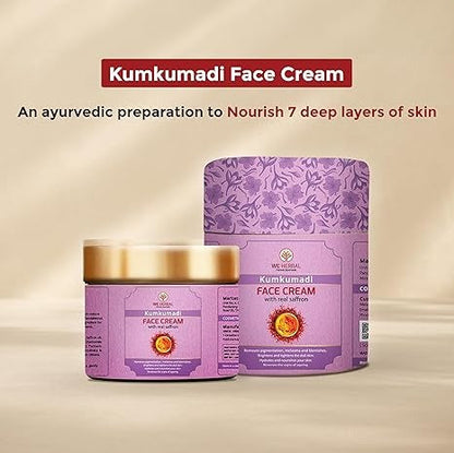 We Herbal Kumkumadi Face Cream - 100 gms