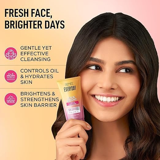 Renee Everyday Face Bright Gentle Face Wash - 100 ml
