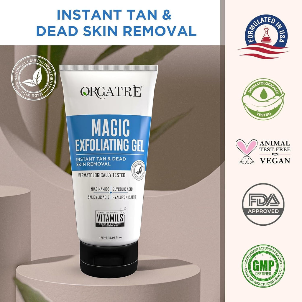 Orgatre Magic Exfoliating Gel (Tan & Dead Skin Removal)