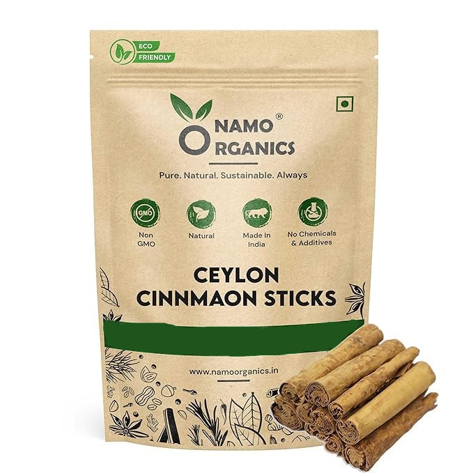 Namo Organics Ceylon Cinnamon Sticks