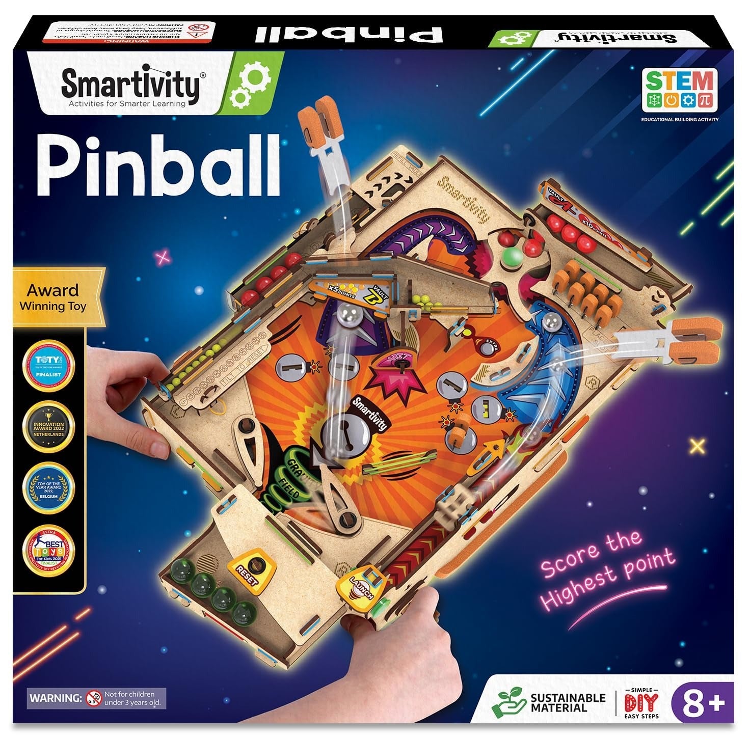Smartivity Pinball Machine for Kids Global Award Winning Arcade Game Birthday Gifts