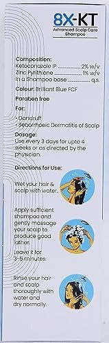 Cipla 8X KT Advanced Scalp Shampoo - 60 ml