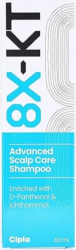 Cipla 8X KT Advanced Scalp Shampoo - 60 ml