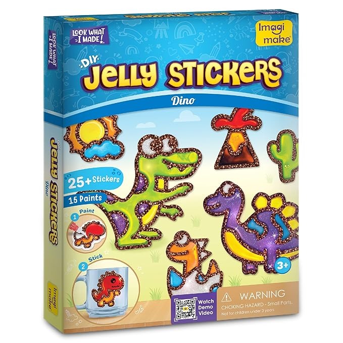 Imagimake Diy Jelly Stickers 3D Gel Stickers Age 3+