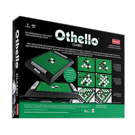 Funskool Games Travel Othello Strategy Game Kids Adults & Family