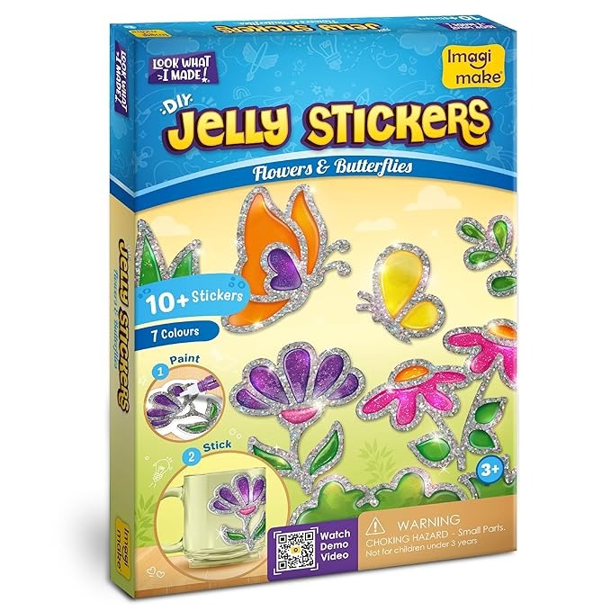 Imagimake Diy Jelly Stickers 3D Gel Stickers Age 3+