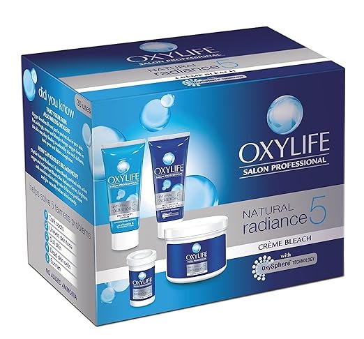 Dabur Oxylife Natural Radiance 5 Creme Bleach - 126 gms